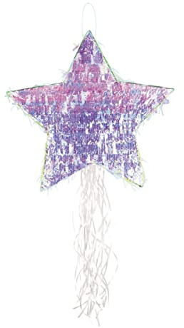 Stern-Pinata lila 45cm