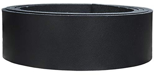 Lederriemen Blankleder Classic, mattes glattes Vollleder, ca.3,5mm dick, Farbe:schwarz, Breite:1.5cm breit