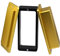 Tech-L Molde de preprensa de 5 x 10 cm hecho de aluminio anodizado de grado aeronáutico con cierre magnético rectangular, par con bolsas de malla de 2 pulgadas de ancho