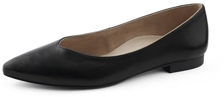 Paul Green Damen, Frauen Klassische Ballerinas,Abendschuhe,Slip-ons,klassisch elegant,Ballerinen,Pumps,Halbschuhe,Slipper,Schwarz (JA),39 EU / 6 UK