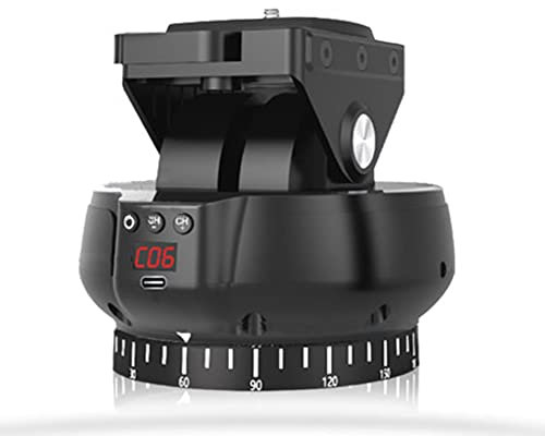 Estabilizador panorámico de Cabeza motorizada automática 360 con Control Remoto, estabilizador de cámara de teléfono eléctrico inalámbrico para cámara de teléfono GoPro