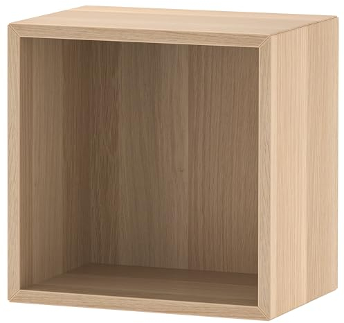 Ikea EKET Wandregal 35x25x35 cm weiß gebeizt Eiche Optik