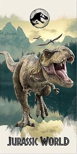 empireposter Jurassic World - T-Rex - Mikrofaser Handtuch 70x140 cm - Strandtuch