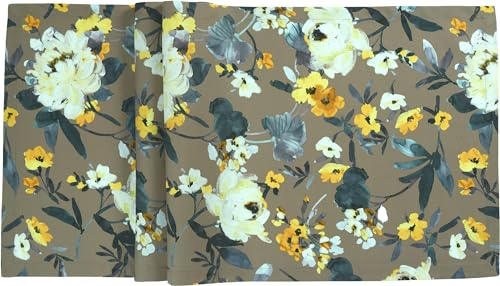 Sander - Tischläufer La Rosa - Farbe: 43, Dark Taupe, 50 x 140cm, 100% Baumwolle, 541469