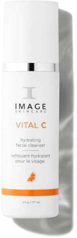 Image Skincare Vital C Hydrating Facial Cleanser 177 ml – Milde Reinigung mit Vitamin C, entfernt Make-up und Unreinheiten, beruhigt die Haut, spendet Feuchtigkeit und hinterlässt ein frisches Gefühl