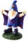 Garden gnome / ceramic figure, football fan design, various team to choose from, official licensed product.