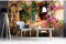Vlies Fototapete STRAßENGARTEN 375 x 250 cm | Vliestapete - Wandtapete inklusive Kleister | PREMIUM VLIES QUALITÄT