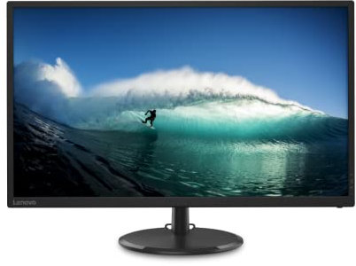 Lenovo D32q-20 31.5 Inch WQHD Monitor (IPS Panel, 75Hz, 4ms, HDMI, DP cable, AMD Radeon FreeSync) - Tilt Stand, Raven Black