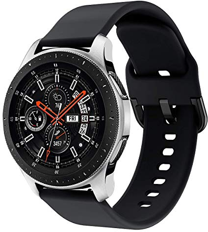 Syxinn Compatibile con 22mm Cinturino Galaxy Watch 46mm Braccialetto Gear S3 Frontier/Classic Silicone Polso Band per Gear S3/Huawei Watch GT/GT 2 46mm/Moto 360 2nd Gen 46mm/Ticwatch PRO
