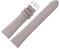 Stailer | Uhrenarmband aus echtem Leder | Lederarmband mit Edelstahl Metall Schließe |14mm (M)|14 mm (M)| Grey | Für Damen