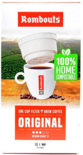 Rombouts One Cup Filter Original 2 x 10 Pack