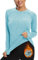 Soneven Thermal Base Layer Top Womens Long Sleeve T Shirts Running Shirt Lightweight Fleece Sports Top for Travel, Hiking, Camping, Skiing, Snowboard (Blue, S)