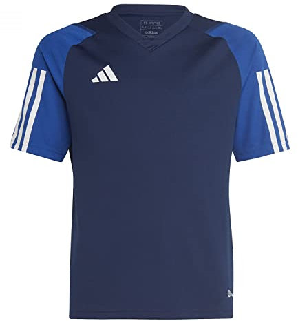 Adidas Unisex Kids Jersey (Short Sleeve) Tiro 23 Competition Jersey, Team Navy Blue 2, HK7639, 152