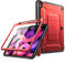 SUPCASE Coque pour iPad 11 Pouces 2025 / iPad 10,9 Pouces 2022 avec Protecteur d'Ecran, Béquille Piable & Fente Crayon, Protection Militaire, Rouge