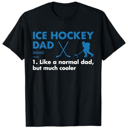 Sport Dad Definition Eishockey T-Shirt