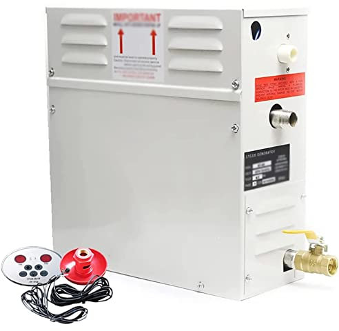 XDLYWUZIQ 220v 380v Dampfduschen Sauna Dampfgenerator, Dusche Home Dampfduschsystem Sauna Spa Dampfbad Generator Geeignet Für Heizraum 3-20m³,220V-3KW