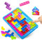 Puzzle Tetris Pop It Spiel Plopper Spielzeug Pop Up Spielzeug Popit Spielzeug Ab 3 4 5 6 Jahre Anti Stress Sensory Toys Fidget Toys Junge Mädchen Spielzeug 26 Blöcken Geschenk Junge Mädchen - Blau