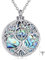 YFN Baum des Lebens Urne Halskette Sterling Silber Hexen Knoten Asche Anhänger Kremation keltischen Schmuck Keepsake Geschenke für Damen Herren