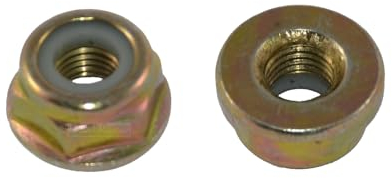 2 X Mutter selbsthemmend Linksgewinde kompatibel mit Fuxtec MFS520 / 4in1 / FX-FSR152 Motorsense