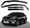 Haibak Windabweiser-Set, kompatibel mit Toyota C-HR ab 2016, 5-Türer, getönt, 4 Stück, getönt in Kanalmontage
