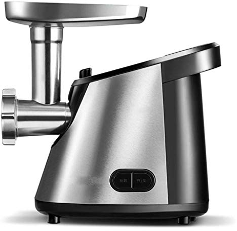 Picadora de carne eléctrica, picadora de carne, embutidora de salchichas, picadora de alimentos eléctrica, cuchillas de acero inoxidable, placas