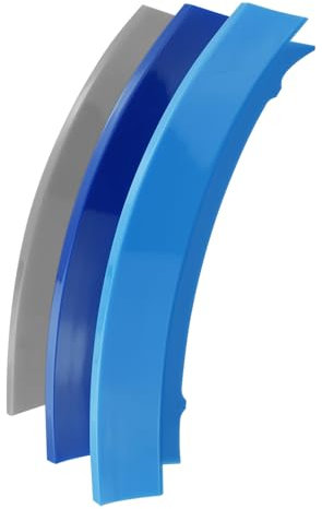 Ysbxitu Front Kühlergrill Streifen Einsatz Trim Zierleiste Passt für BMW Kühlergrill Passt für BMW X5 E53 2004-2007Auto Nierenaufkleber Streifen Grills Zubehör Motorsport Dekoration Streifen