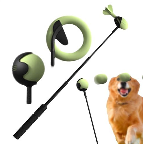 Welpen Spielzeugball -Throwser, Hundeball -Launcher Haustierübung, Haustierball Flinger für Hunde | Non-Schlupf-Grip-Tennisball-Launcher für kleinen Hund, Grip Tennis Ball Thrower Medium Dog, Welpenba