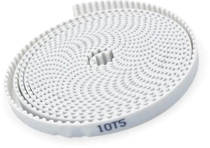 Offener Zahnriemen T5 Breite 10 mm - 5 Meter Synchronriemen aus Polyurethanstahl für Trapezanwendungen