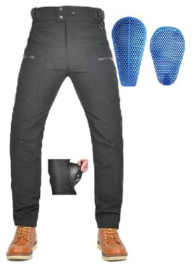 Gepanzerte Motorradhose for Damen – Gut Sichtbare, Reflektierende, Strapazierfähige Jeans for Dirtbike/Radfahren(XXL)