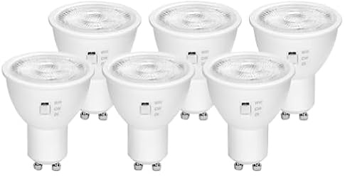 4lite GU10 LED CCT Bulb (6W) Pack of 6 610Lm 3000-6500K Tuneable White Lamp – 4L3/3100X6