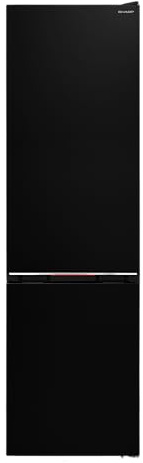 SHARP SJ-NBA32DMXTB-EU - Frigorifero congelatore freezer, 201 cm, EEK B, NoFrost, volume totale 367 l, zona 0°C, scomparto per verdure idratanti, nero opaco