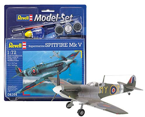 Revell 64164 - Spitfire Mark 5 Kit di Modellismo in Plastica, Scala 1:72