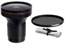 Fujifilm FinePix S200EXR 0,21 x alto grado lente ojo de pez (72 mm filtro polarizador circular) + filtro + Stepping Anillo 67 – 72 mm + NWV directa Micro fibra paño de limpieza