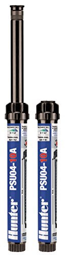 HUNTER PSU0410A - Difusor emergente, 10 cm, con tobera 10A, Color Negro