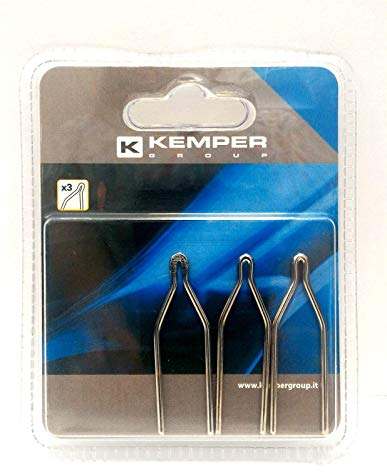 Kemper 1741B Blister di 3 Punte da Ricambio per Saldatore