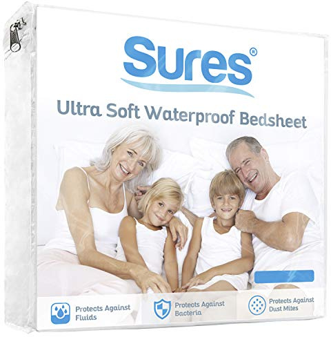 Sures Waterproof Matratze Protector - Volle Größe Bettlaken