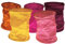kadoh Papier-Lampions (5 St.) • Lichtertüten in Rot, Orange, Pink & Gelb • Partydeko für Hochzeit, Geburtstag, Fasching • Größe L