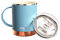 ASOBU Mug isotherme en acier inoxydable avec revêtement intérieur en céramique - 355 ml - Bleu layette