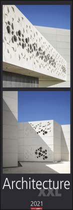 Architecture XXL - Kalender 2021- vertikal - Weingarten-Verlag - Wandkalender - 33,8 cm x 97,8 cm