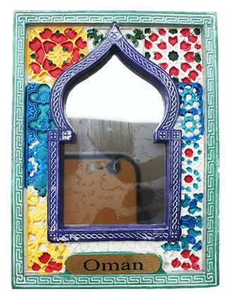 3D-Kühlschrankmagnet, Oman, Reise-Souvenir, Geschenk, Magnet-Aufkleber, Bastel-Kollektion