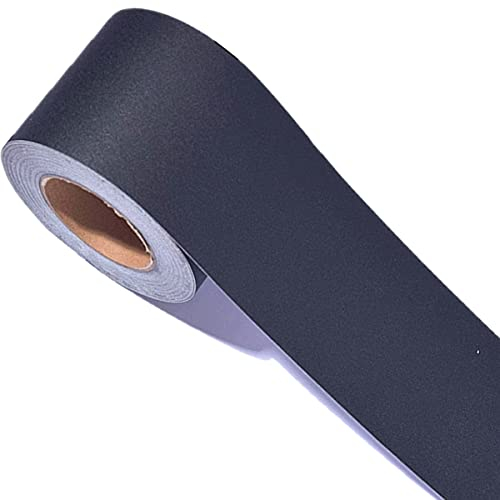 10 Meters Matted Black Wallpaper Border Peel Stick Black Molding Border Home Ceiling Self Adhesive Waterproof Decorative Border for Bathroom Living Room Kitchen Wall