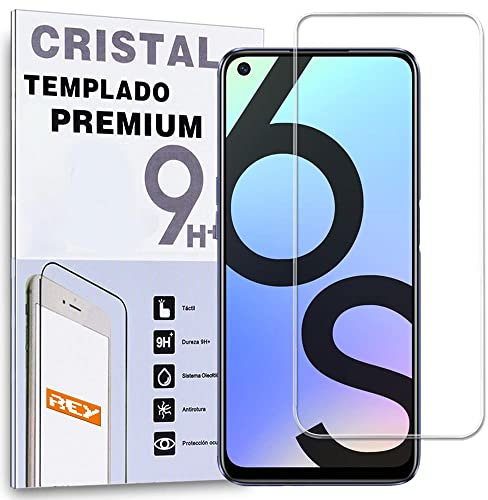 Protector de Pantalla para REALME 8s 5G - 6s - 6, Cristal Vidrio Templado Premium