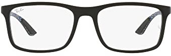 Ray-Ban 0RX8908 Rahmen für Sichtbrille, mattschwarz, 53 Unisex-Erwachsene, Mattschwarz.