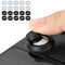 TiMOVO 20Pzs Anillos Precisión de Silicona, Anillo Protector para Mando Accesorio de Joystick Compatible con Playstation Portal/Steam Deck/PS5/PS4/Xbox/ROG ALLY/Switch Pro Joystick, Blanco+Negro