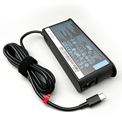 95W 20V 4.75A USB Type C Adapter ADLX95YCC3A ADLX95YCC2A Replacement for Lenovo Yoga 730 720 ThinkPad Y9000X T470S T480S T14 T15 T580 E485 E580 E490 L380 Chromebook C330 S330 100e 300e Laptop Charger