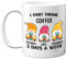 Stuff4 Novelty Joke Mug - 3 Days A Week - Funny Birthday Gifts for Her Him, Novelty 11oz Ceramic Dishwasher Safe Mugs, Gift for Women Men, Dad Birthday, Mum Christmas Mothers Day, Fathers Day
