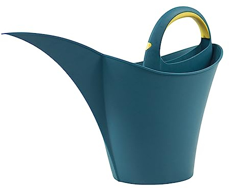 QUINTRA 2L Haushalt Garten Gießkannen Lange Auslauf Sprinkler Garten Kunststoff Bewässerung Werkzeuge Automatische Gartenbewässerung (Dark Blue, One Size)