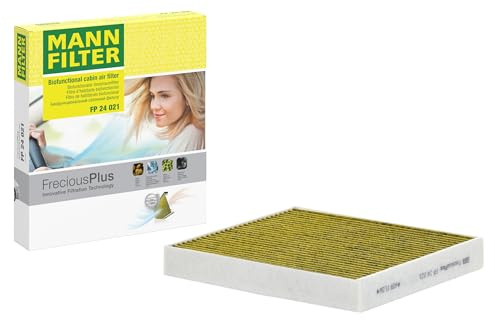 MANN-FILTER FP 24 021 Innenraumfilter / Kabinenluftfilter - FreciousPlus Biofunktionaler Pollenfilter - für Pkw + Transporter