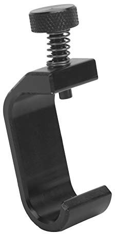 Akozon Rack Clamp, Motorcycle Rear Rack Luggage Carrier Hook Hanger Fits for GTS 250 300Silver (Black)