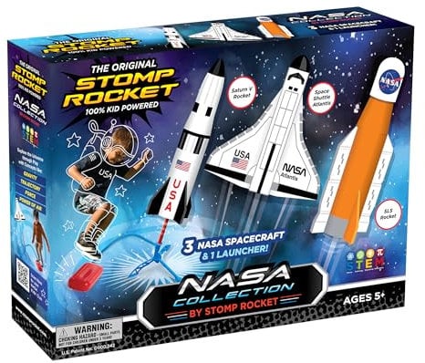 Stomp Rocket 40020 NASA Collection Stumpfe Rakete